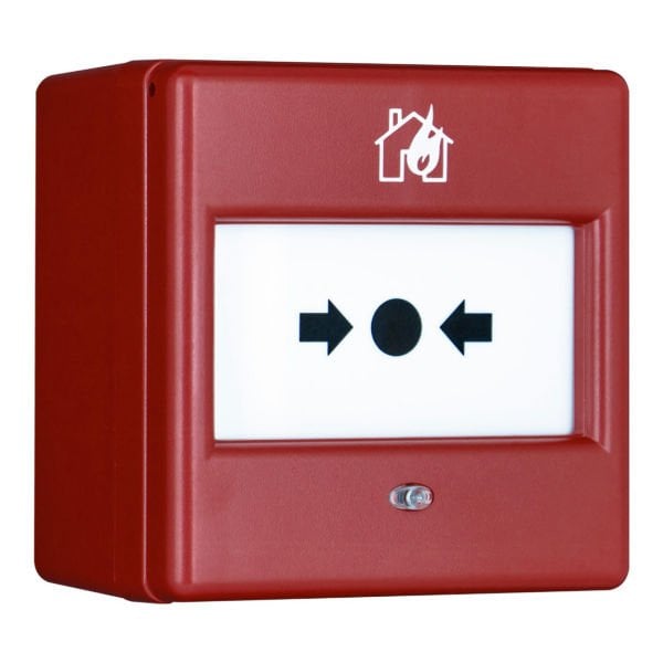 COOPER CBG370S Elektronik Adreslenebilir Yangın İhbar Butonu, Dahili Kısa